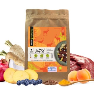 FAVLY Petfood Trockenfutter Wild mit Pastinake, Preiselbeeren & Kokos (adult) 2x3 kg