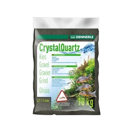 DENNERLE Kristall Quarzkies 10kg schwarz