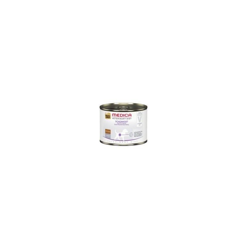 SELECT GOLD Medica Nassfutter Hund Junior Schonkost, mit Pute 12x195 g