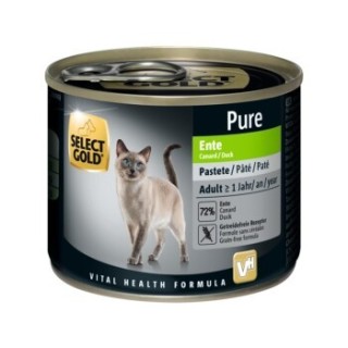 SELECT GOLD Pure Adult Paté Ente 24x200 g