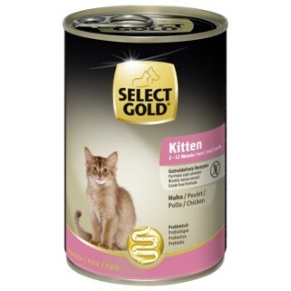 SELECT GOLD Kitten Huhn 12x400 g
