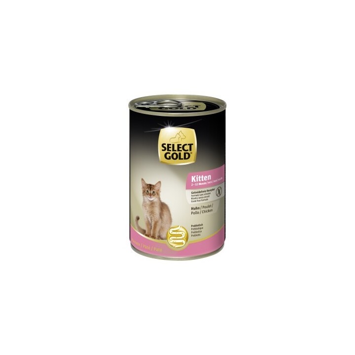 SELECT GOLD Kitten Huhn 12x400 g