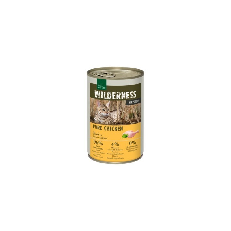 REAL NATURE WILDERNESS Senior Pure Chicken 12x400 g