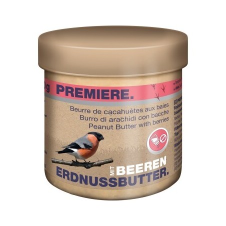 PREMIERE Erdnussbutter mit Beeren 250g