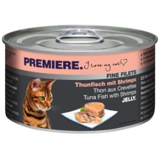 PREMIERE Fine Filets Thunfisch mit Shrimps 48x100 g