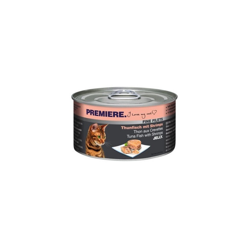PREMIERE Fine Filets Thunfisch mit Shrimps 48x100 g