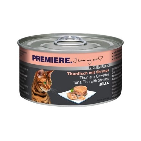 PREMIERE Fine Filets Thunfisch mit Shrimps 48x100 g