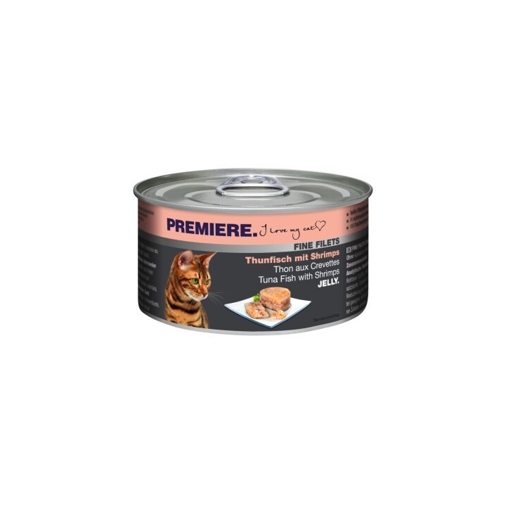 PREMIERE Fine Filets Thunfisch mit Shrimps 48x100 g