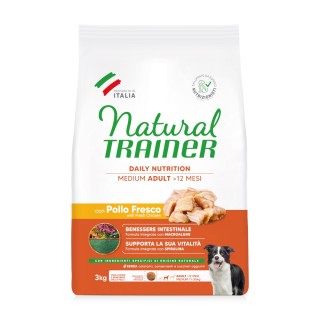Natural Trainer Adult Medium mit Huhn - 3 kg