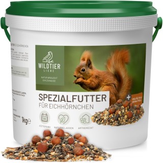 wildtier liebe Eichhörnchenfutter 1kg
