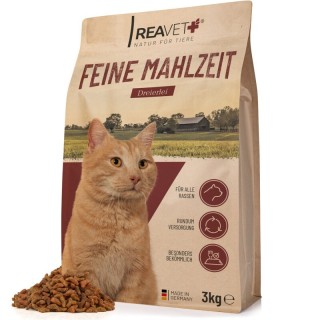 REAVET Trockenfutter Feine Mahlzeit - Dreierlei 3kg