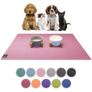 SANOZOO ® - Napfunterlage - Öko-Tex und Made in Germany rosa 80 cm, 1,4 m