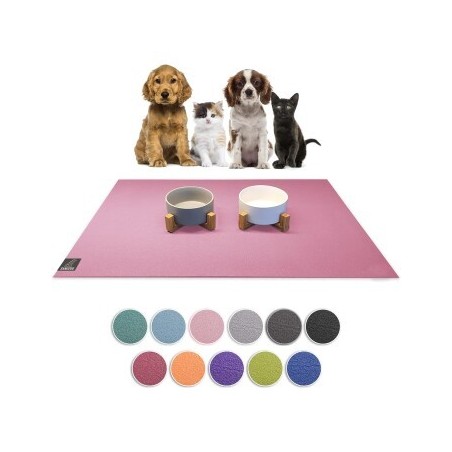 SANOZOO ® - Napfunterlage - Öko-Tex und Made in Germany rosa 80 cm, 1,4 m