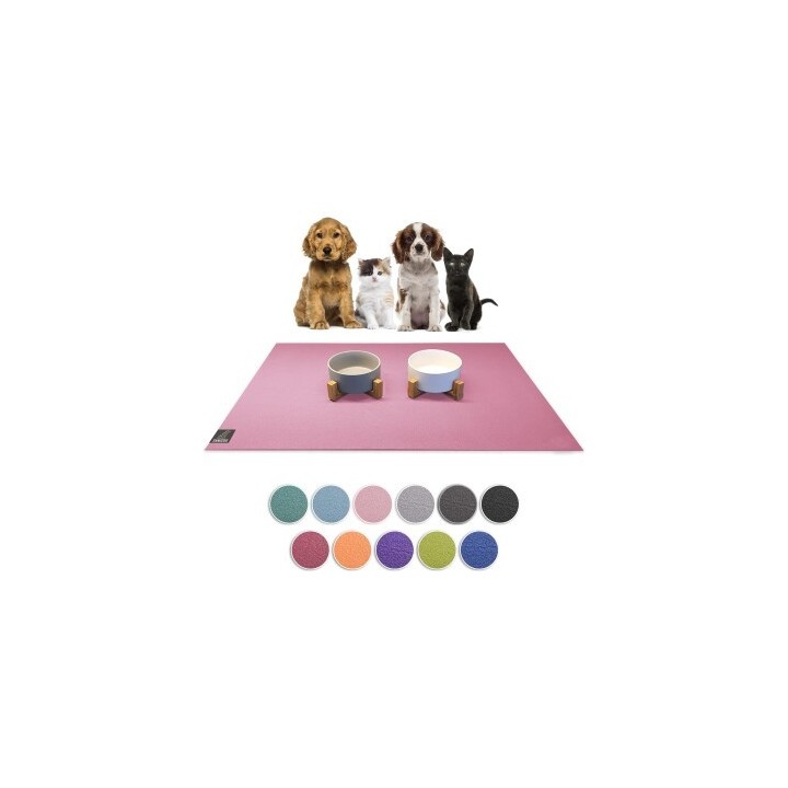 SANOZOO ® - Napfunterlage - Öko-Tex und Made in Germany rosa 80 cm, 1,4 m