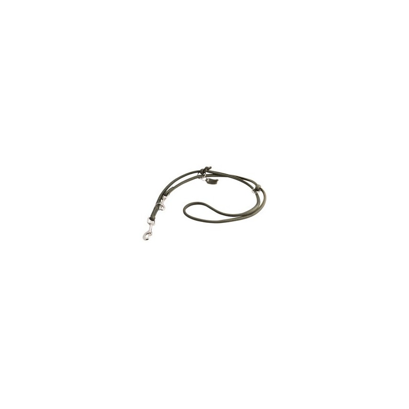 HUNTER Führleine Round & Soft München grün, Durchmesser:  ca. 1 cm