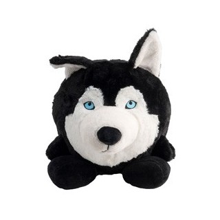 WOLTERS Hunde-Plüschspielzeug Henry Husky schwarz-weiß, Gr. 15 cm, Durchmesser:  ca. 15 cm