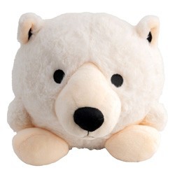 WOLTERS Hunde-Plüschspielzeug Ella Eisbär weiß, Gr. 15 cm, Durchmesser:  ca. 15 cm