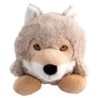WOLTERS Hunde-Plüschspielzeug Woody Wolf braun-beige, Gr. 15 cm, Durchmesser:  ca. 15 cm
