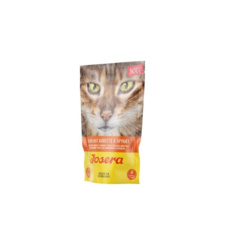Josera Soup Huhn mit Karotte & Spinat (16 x 70g)