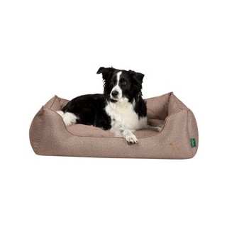 HUNTER Hundebett Boston braun, Gr. S, Außenmaße: ca. 60 x 50 x 18 cm