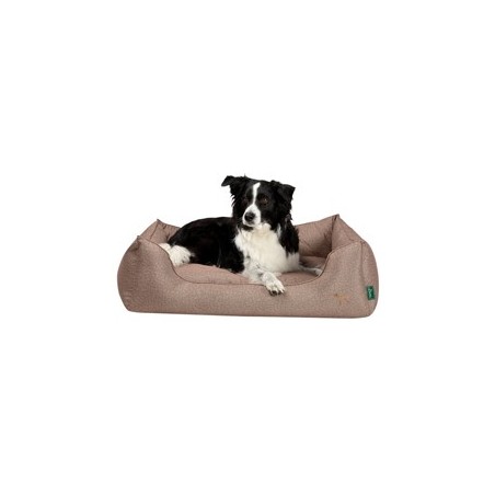 HUNTER Hundebett Boston braun, Gr. S, Außenmaße: ca. 60 x 50 x 18 cm