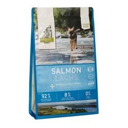 isegrim® Junior RIVER Lachs mit Beeren & Wildkräutern Trockenfutter, 3 kg, Hundefutter trocken
