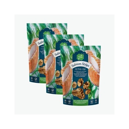 Irish Pure Salmon Strips mit Kelp-Alge 3x150 g