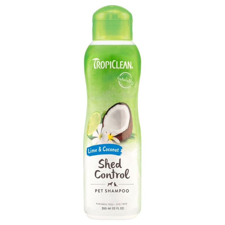 TropiClean Shed Control Lime & Cocoa Conditioner - 355 ml