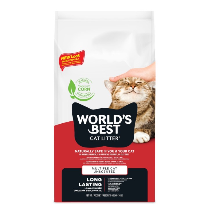 Probiergröße: 6,35 kg World's Best Cat Litter Katzenstreu World's Best Cat Litter Extra Strength