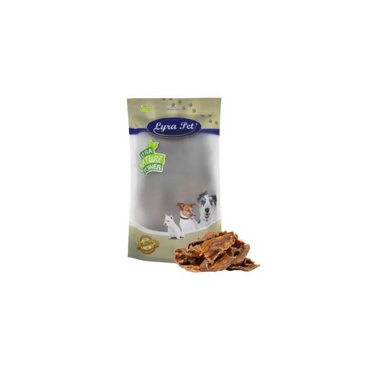 Lyra Pet Dörrfleisch Chips 4 - 10 cm 1 kg