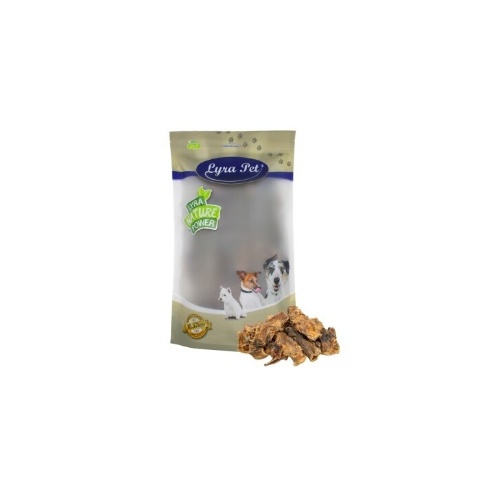 Lyra Pet Ochsenziemer Abschnitte 4-12 cm 1 kg