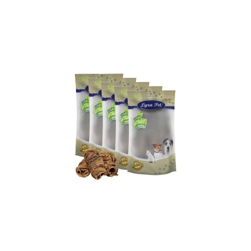Lyra Pet Wrap aus Rinderlunge & Strossen 5 kg