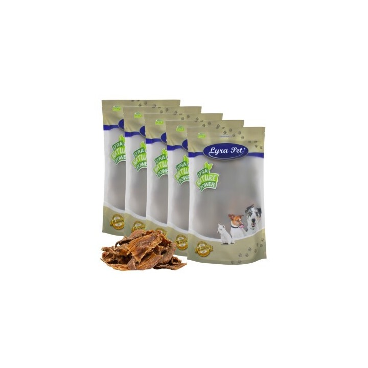 Lyra Pet Dörrfleisch Chips 4 - 10 cm 5 kg