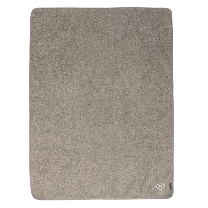 Nomad Tales Blush wasserfeste Kuscheldecke Taupe - L 140 x B 105 cm