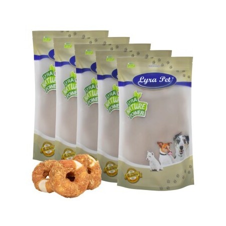 Lyra Pet Kauringe m. Hühnerbruststreifen 5 kg