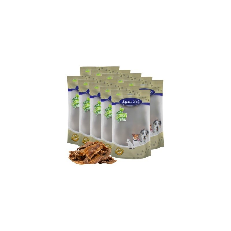 Lyra Pet Dörrfleisch Chips 4 - 10 cm 10 kg