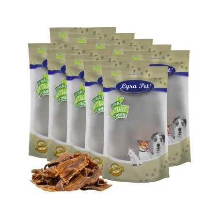 Lyra Pet Dörrfleisch Chips 4 - 10 cm 10 kg