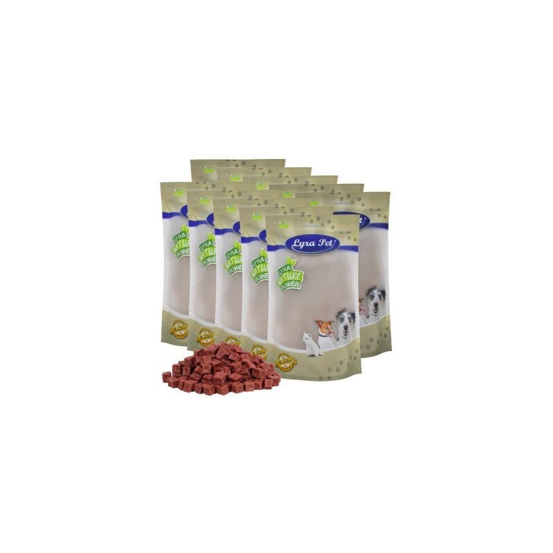 Lyra Pet Pferdefleischwürfel 10 kg