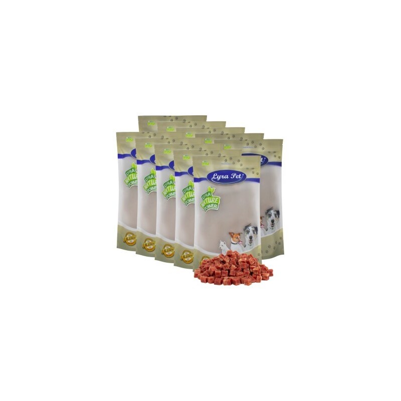 Lyra Pet Entenfleischwürfel mit Fisch 10 kg