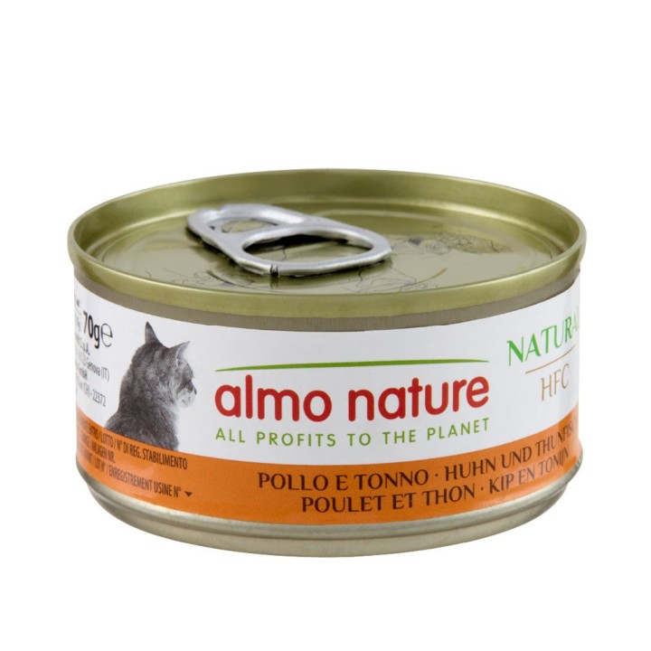 Almo Nature HFC Natural 6 x 70 g - Huhn & Thunfisch