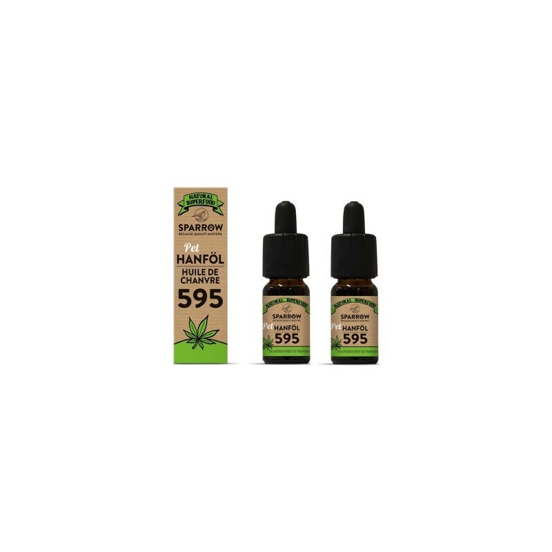 Sparrow Hanföl 595 mit CBD 2x10 ml