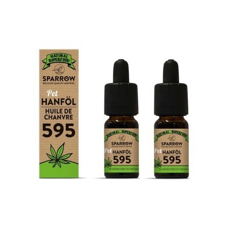 Sparrow Hanföl 595 mit CBD 2x10 ml