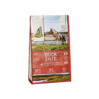 isegrim® GREEN HILLS Ente mit Beeren & Wildkräutern Trockenfutter, 3 kg, Hundefutter trocken