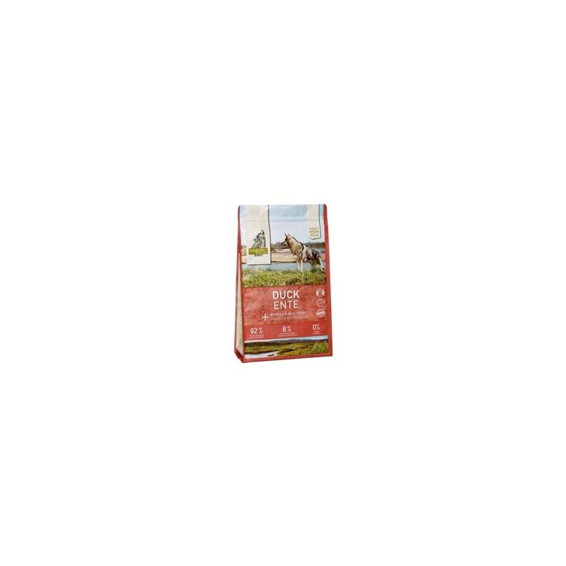 isegrim® GREEN HILLS Ente mit Beeren & Wildkräutern Trockenfutter, 3 kg, Hundefutter trocken