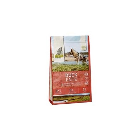 isegrim® GREEN HILLS Ente mit Beeren & Wildkräutern Trockenfutter, 3 kg, Hundefutter trocken