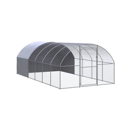 VidaXL Hühnerstall / Geflügelstall mit Dach 3 m, 6 m, 2 m