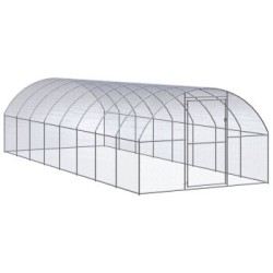 VidaXL Hühnerstall ohne Dach 3 m, 8 m, 2 m
