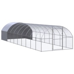 VidaXL Hühnerstall / Geflügelstall mit Dach 3 m, 10 m, 2 m