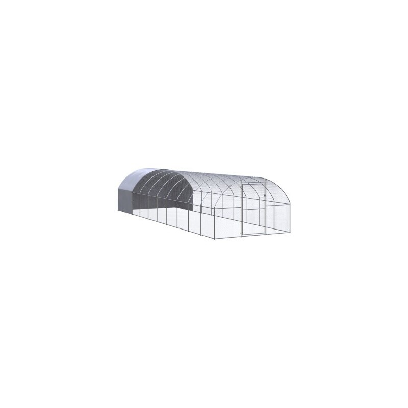 VidaXL Hühnerstall / Geflügelstall mit Dach 3 m, 10 m, 2 m