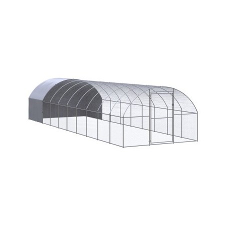 VidaXL Hühnerstall / Geflügelstall mit Dach 3 m, 10 m, 2 m